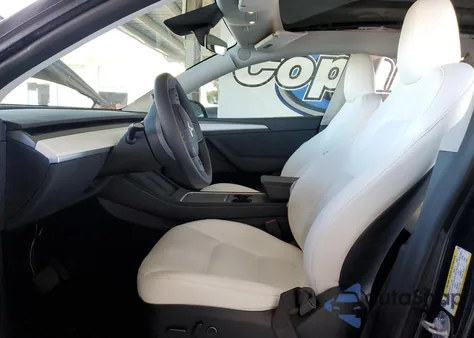 2024 Tesla Model Y from USA, damaged, VIN 7SAYGDEE9RF002972